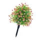 thumbnail image 3 of Árbol topiario artificial para exteriores, plantas artificiales con estacas de tierra, arbustos con Rojo, 3 of 9