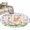 Blue, variant on Large Round Rug 8Ft Washable Non-Slip, Happy Easter Bunny Circle Area Rugs for Living Room Bedroom, Spring Floral Wooden Pink Plaid Indoor Floor Mats Carpet Runner for Home Decor