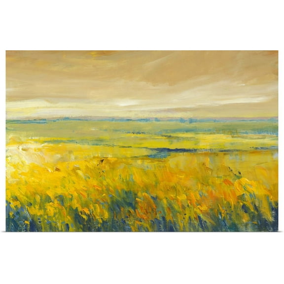 Great BIG Canvas | "Hot Summer Day I" Art Print - 24x16