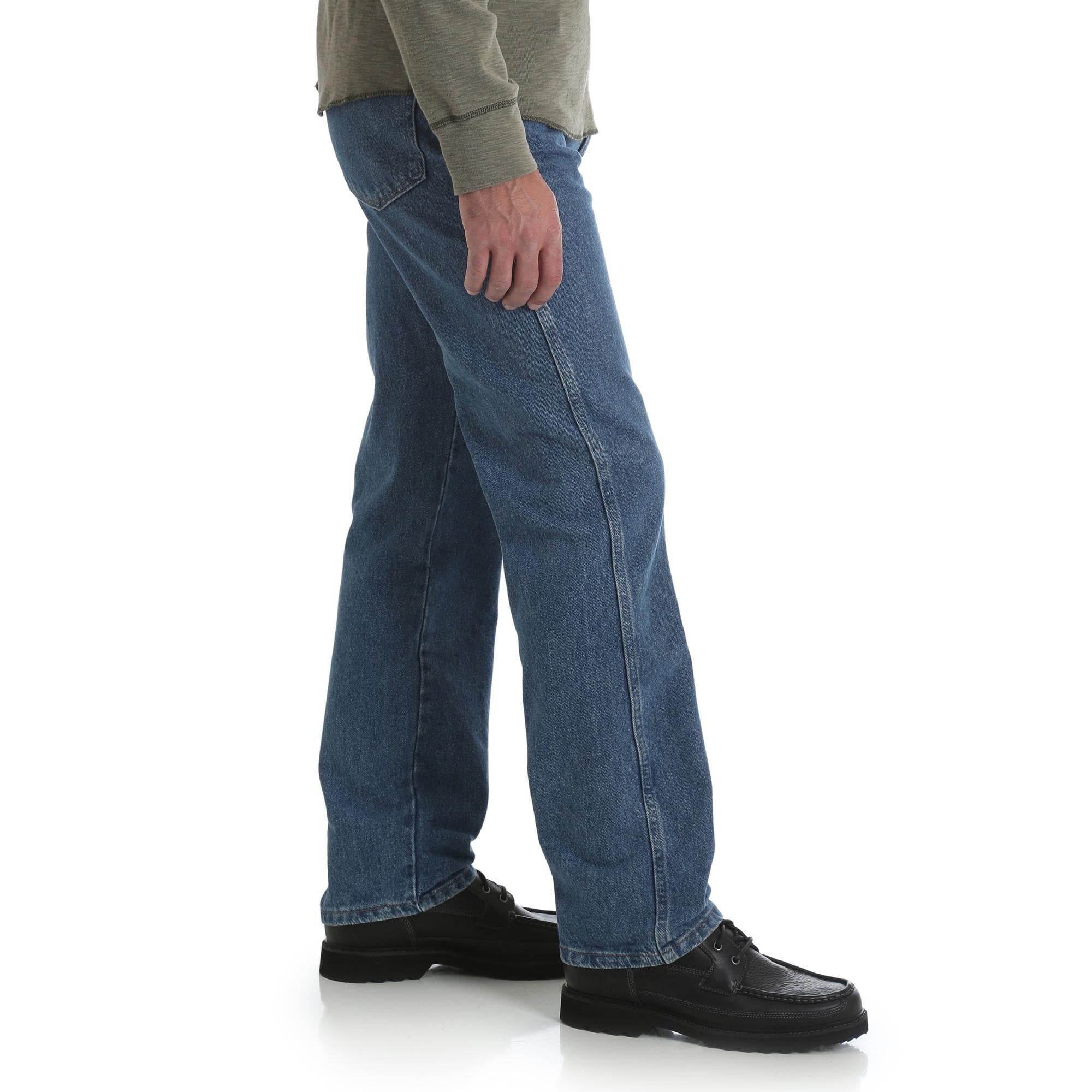 Wrangler Men's Regular Fit Jeans with Flex Dark Blue - Size 36 x 32 | eBay-sonthuy.vn