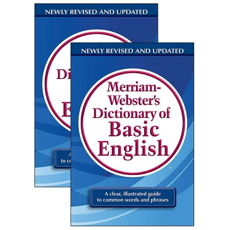 Merriam-Webster's Dictionary of Basic English, Pack of 2 (Copyright 2009) (Trade Paperback)