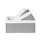 thumbnail image 1 of MU:4LIFE Set de 3 Canastas Organizadoras de PE, Cestas de Almacenamiento Multiusos para Ba&ntilde;o, Cocina y Decorativa para Hogar (Gris), 1 of 8