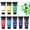 Fabric Colors, variant on AUREUO Iridescent Acrylic Paint, 8 Colors x 0.71 fl oz / 21ml Pearlescent Acrylic Paint Set, Glitter for Canvas, Rocks, Wood, Fabric, Ceramic