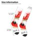 thumbnail image 2 of Fotbe Watermelon Gnome Calcetas Divertidas Estampadas para Hombre y Mujer, Calcetas de Algodón hasta la Rodilla para Caminar, Correr, Enfermería y Embarazo, 2 of 6