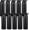 Black, variant on 10-Pack 25oz Reusable Aluminum Water Bottles with Snap Lid, Lightweight Leakproof for Sports Travel Camping Hiking Gym Fishing, Bulk Set in Red