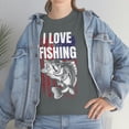 thumbnail image 3 of Funny I Love Drinking Beer While I'm Fishing Gift Fishing T-Shirt, 3 of 3