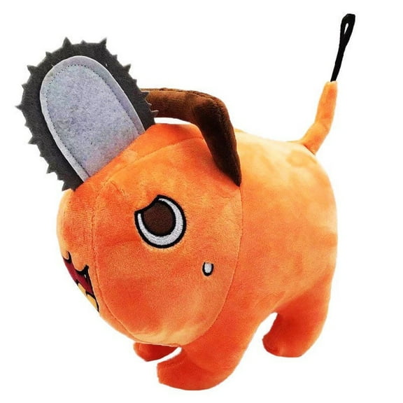 Pokita Chainsaw Man Plush Toys Soft Stuffed Gift Dolls 10'' Long For Kids Boys Girls
