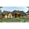 The House Designers: THD-1895 Builder-Ready Blueprints to Build a Craftsman Ranch House Plan with Slab Foundation (5 Printed Sets)