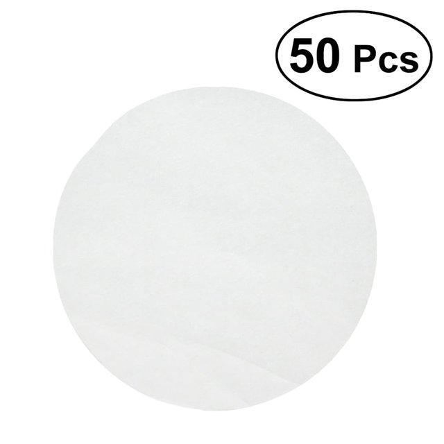 50 piezas de papel pergamino redondo de 9,5 pulgadas, antiadherente, para hornear, moldes para pasteles, circulares para moldes redondos para hornear