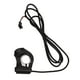thumbnail image 4 of Interruptor de bocina de luz Bling Bling 12V a 72V 2 en 1 para manillar de 22,2 mm, 4 of 12
