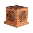 thumbnail image 3 of Caja de incienso de madera con tapa, colección de incienso artesanal, varillas de incienso Tipo A, 3 of 9