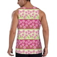 thumbnail image 3 of Gaeub Flowers Men's Athletic Tank Top, Workout Sleeveless Shirts, Running Tank Tops for Gym, Running, Training - Small, 3 of 9