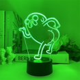 thumbnail image 4 of Luz nocturna LED 3D Adventure Time Jake's Dogs que cambia de color, 4 of 5