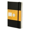 Classic Softcover Notebook, 1 Subject, Narrow Rule, Black Cover, 5.5 X 3.5, 192 Sheets | Bundle of 5 Each
