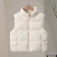 thumbnail image 3 of StSilkitty Boys Girls Vest Zip up Sleeveless Stand Collar Jackets Outerwear Winter Outdoor Warm Vest with Pockets, 3 of 9