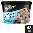 thumbnail image 2 of Breyers CarbSmart Brownie a La Mode Vanilla Ice Cream, Frozen Dairy Dessert, 48 oz, 2 of 10