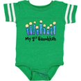 thumbnail image 3 of Inktastic My First Hanukkah with Lit Candles Boys or Girls Baby Bodysuit, 3 of 5