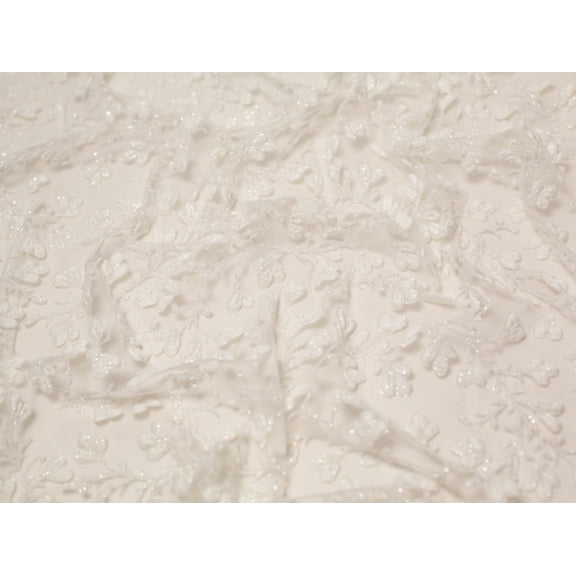 Kira Lace Dress Fabric Ivory - per yard