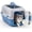 grey blue, variant on Hard-Sided Dog and Cat Carrier, TSA Airline Approved, for Small to Medium Pets, Travel Crate with Handle, Ventilated Design