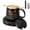 Black AWESOME MUG with 4 Temp, variant on Inspirational Coffee Mug Warmer Set with Electric Milk Frother, 4-Temp Smart Beverage Heater Gift