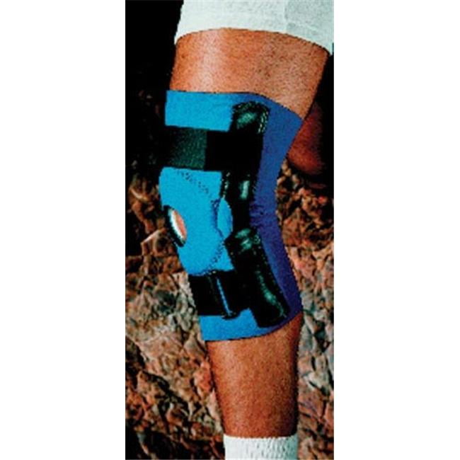 Complete Medical SA9063XL Neoprene Open Patella Hinged Knee Brace XL 1719 Sportaid
