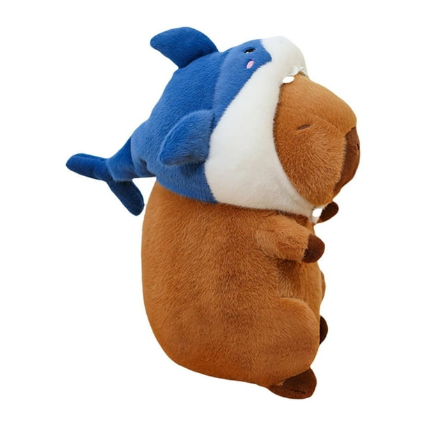 Peluche de carpincho, animal de peluche de dibujos animados, muñeco de carpincho para familias y adolescentes. 30 centímetros
