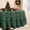 Christmas Green Plaid, variant on Red Christmas Plaid Ruffled Rectangle Tablecloth 60x84 Inch Holiday Table Linen Decor