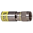 thumbnail image 1 of Conector Universal Compresión Klein Tools F RG6-RG6Q Negro Paquete 50 Piezas, 1 of 6