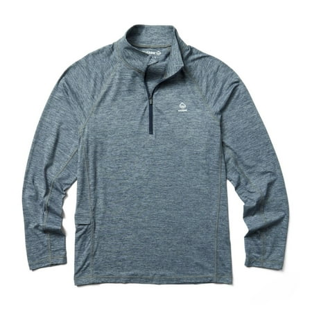 Wolverine Sun-Stop Eco 1/2 Zip Men Navy Heather
