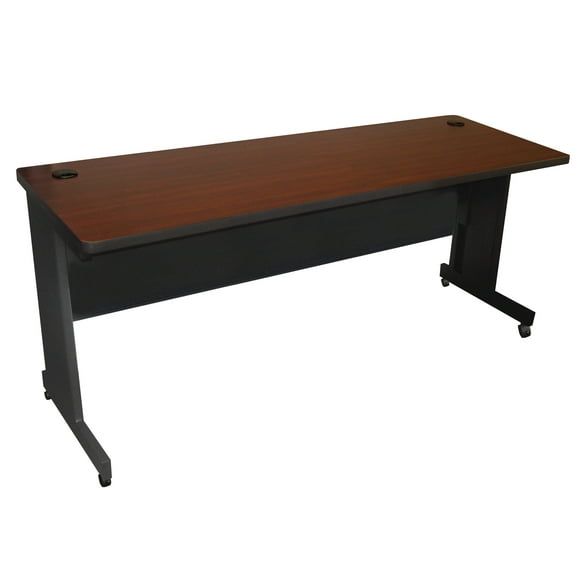 Pronto Mobile Training Table with Modesty Panel Back, 72W x 30D