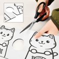 thumbnail image 6 of Yayeee Faucet Mat for Kitchen Sink 14.7" Diatomite Long Splash Guard Pad, Cute Chubby Cat, 6 of 7