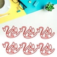 thumbnail image 4 of Clips de Papier Métalliques, 100pcs Cygne Forme des Trombones Pratiques pour l'École, 4 of 8