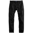 thumbnail image 2 of Pantalones Casuales de Hombre Ajuste Slim Pierna Recta Negros, 2 of 5