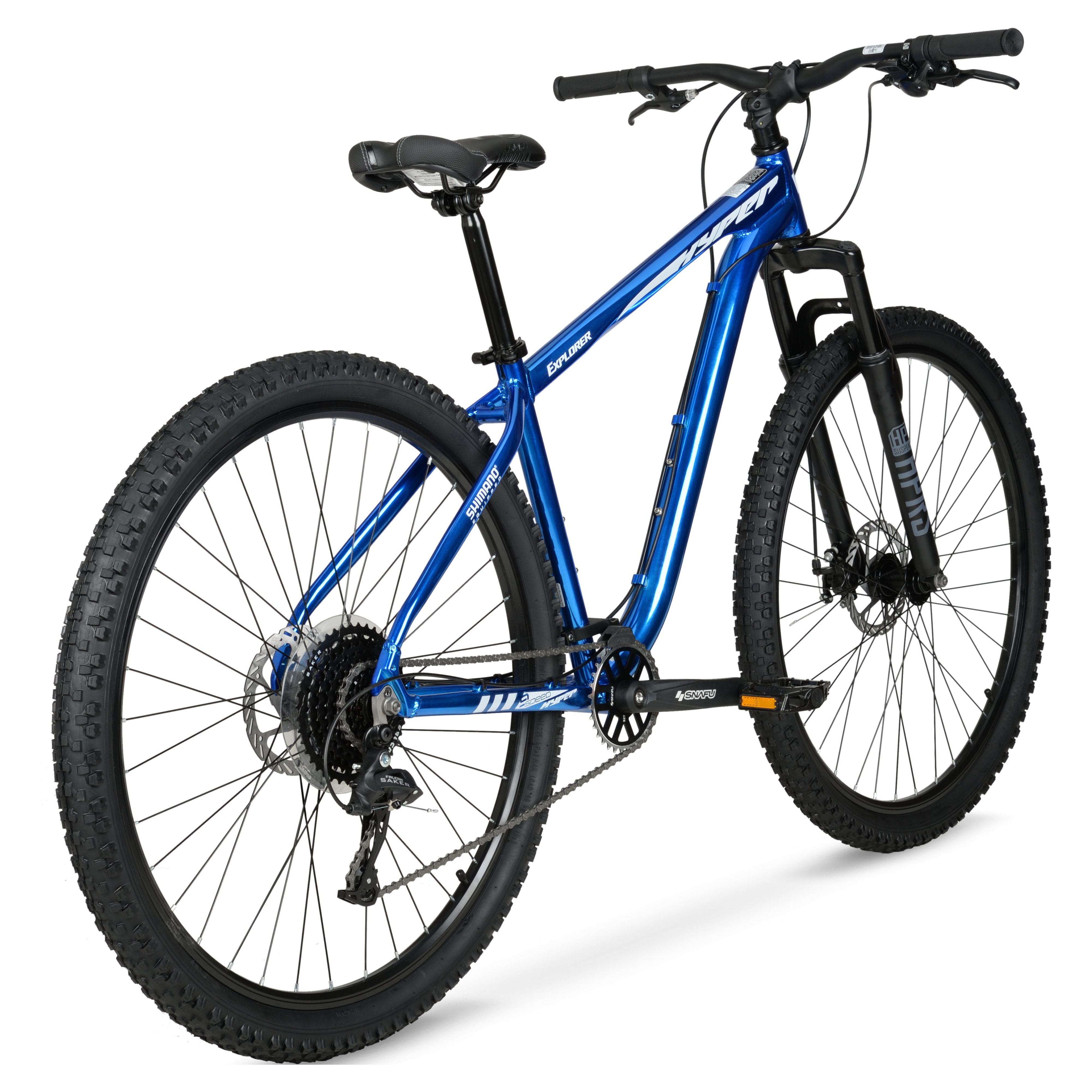 Hyper 29 inch explorer 2024 men's dual suspension mountain bike