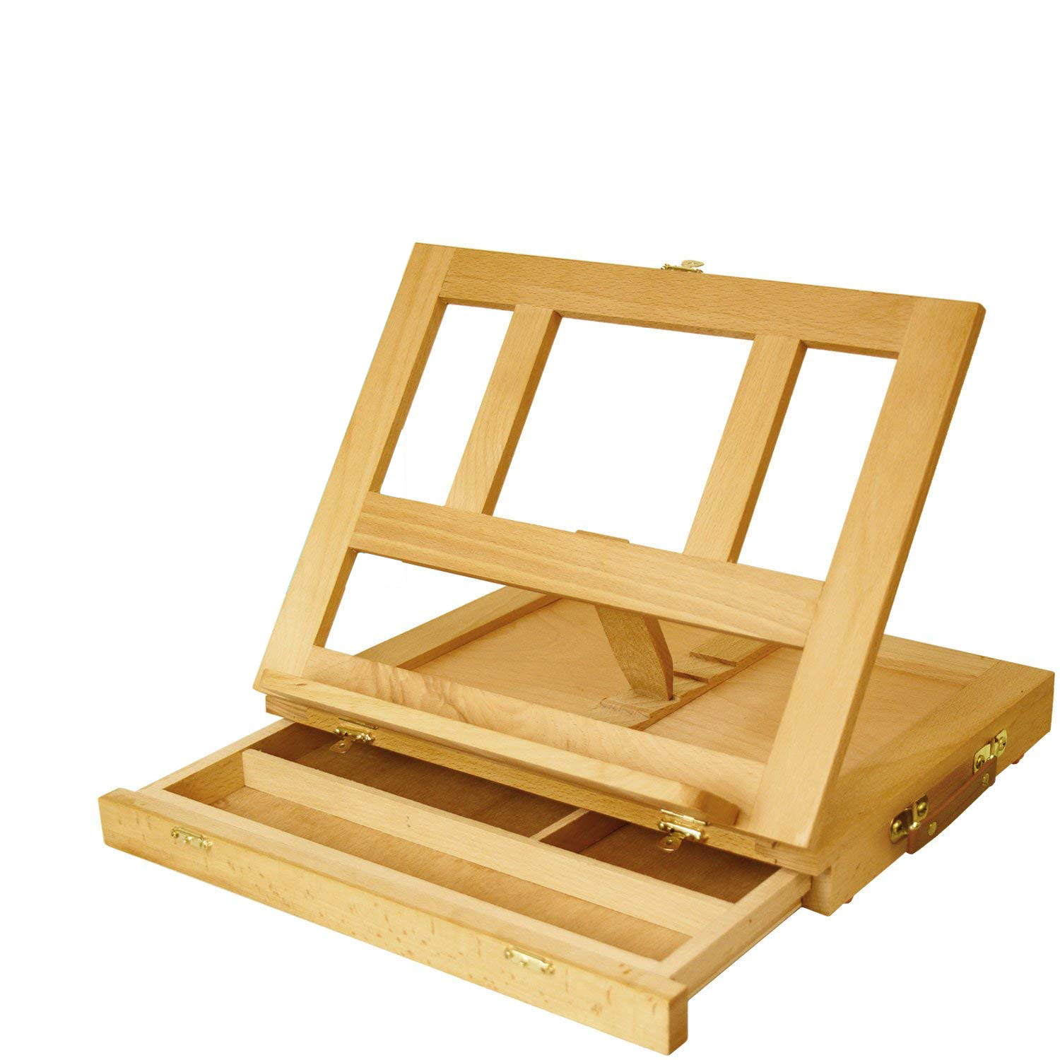 Ktaxon Kids Table Top Easel, 13" x 10" Folding Height Adjustable Desk Top Beechwood Light Weight