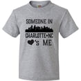 thumbnail image 3 of Inktastic Charlotte North Carolina Someone Loves Me Youth T-Shirt, 3 of 5