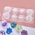 thumbnail image 3 of de silicona para lvero con estampado de antiadherente fáciles de limpiar, decorativo duradero ligero colgante para , sin bor BLESIY Molde de silicona para llavero, 3 of 8