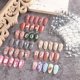 thumbnail image 5 of 3D Flowers Nail Stickers 4 Sheets Nail Stickers Nail Art Decals Self-Adhesive Nail Art Decoration Nail Accessories, 5 of 5