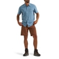 thumbnail image 2 of Wrangler® Men's Western Inspired Short Sleeve Single Pocket Shirt, 2 of 5