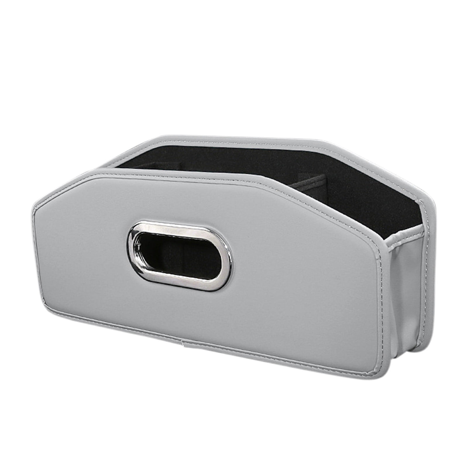 Car Headrest BackSeat Organizer with Cup Holder and Paper Towel Case - Hangable Storage Box for Car Backseat, Interior Decoration, Multifunctional Auto Travel Accessories