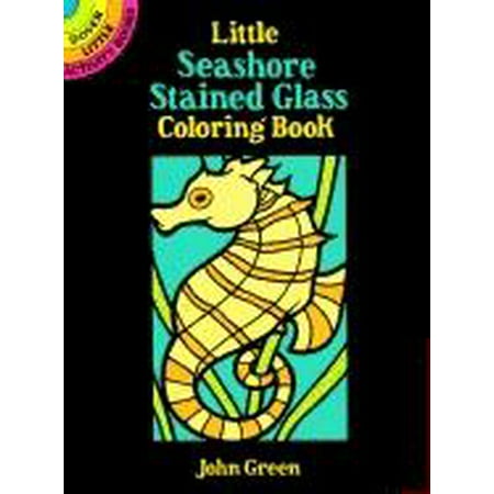 - Dover Little Activity Books: Little Seashore Stained Glass Coloring Book (Paperback)
