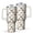 Dachshund Floral Beige, variant on 40 Oz Tumbler with Handle,Tumbler with Lid,Double Wall Insulated Cup Stainless Steel Travel Mug,Water Bottle for Iced Tea,Coffee,Cold Beverages,Dachshund Music Note Pink Pattern