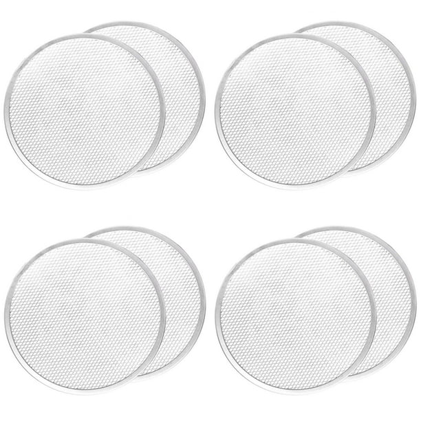 Geieold 8X Pizza Screen, Pizza Pan,Pizza Pan for Oven, Pizza Tray, 12