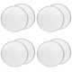 thumbnail image 1 of 8X Pantalla de Pizza, Bandeja de Pizza, Pantalla de Pizza Antiadherente de Aluminio con Borde Sin Costura de 12 Pulgadas, 1 of 5