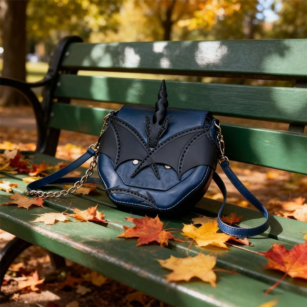 Dragon Assume Shoulder Bag Natural Leather, Dragon Purse Large Crossbody Bag, Over the Shoulder Bags for Women