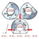 thumbnail image 4 of Protector de corte para extractor de polvo Protector de amoladora angular profesional de 4" 5" con accesorios Cubierta de pulido duradera transparente Cubierta de corte contra el polvo para hojas de s, 4 of 10