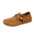 thumbnail image 2 of Willtoo Women's Faux Suede Mules with Beaded Casual Comfortable Round Toe Slip On Bohemian Flat Clogs, 2 of 5