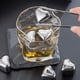 thumbnail image 5 of Cubitos de hielo de acero inoxidable con forma de corazón | Piedras reutilizables para whisky y vino | Enfriadores de bebidas que no se derriten para cócteles, bourbon y otras bebidas, 5 of 7