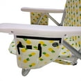 thumbnail image 6 of Bliss Hammocks Aluminum Beach Chair W/ Detachable Cooler Bag, 5 Reclining Positions, 275 Lb. Capacity (Pineapple), 6 of 11