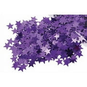 CONFETTI STARS PURPLE 12 PACK
